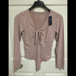 Abercrombie & Fitch Long Sleeve Bodysuit